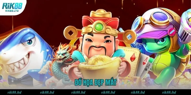 Siêu phẩm bắn cá thần tài sở hữu giao diện game đẳng cấp