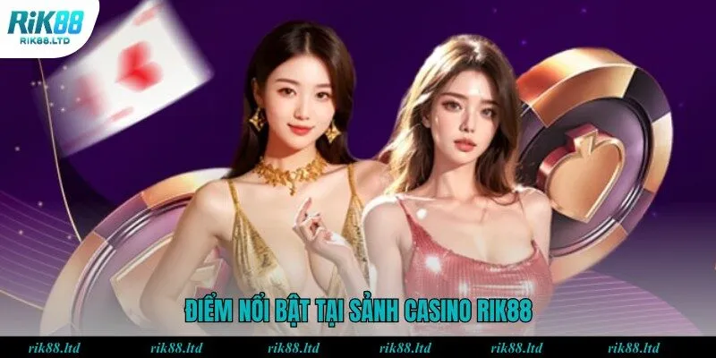 Công nghệ quay hiện đại là điểm nổi bật mà sảnh Casino có được