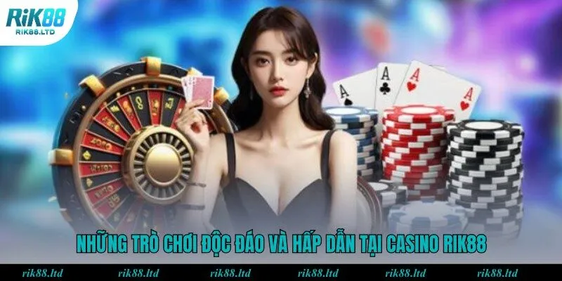 Roulette là trò chơi mà bạn nên trải nghiệm khi đến với sảnh Casino tại Rik88