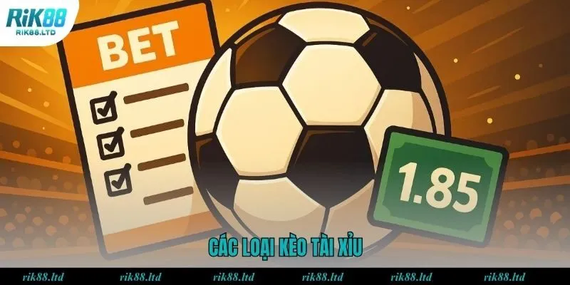 Tổng hợp các loại kèo Over/Under tại RIK88