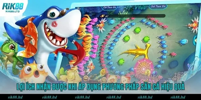 Lợi ích nhận được khi áp dụng phương pháp săn cá hiệu quả